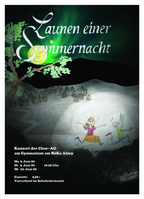 Plakat Chorkonzerte