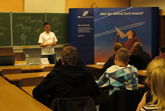 Workshop von Sascha Hebekerl der DFS Deutsche Flugsicherung GmbH